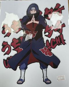 Naruto Itachi Motorcycle Car Bumper Decal Sticker