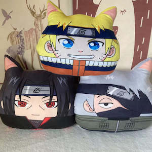 Naruto Plush Toy Stuffed Cushion Pillow & Hand Warmer