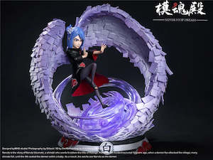 Pre-Order GK Garage Kit Resin Figure WCF Scale Akatsuki 002 - Konan - Naruto - MHD Studios