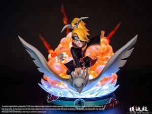 Pre-Order GK Garage Kit Resin Figure MHD Studio Naruto Deidara wcf Size Resin Painted Statue