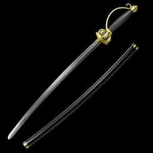 Metal Sword One Piece Cavendish Durandal Rapier Sword 366/366A