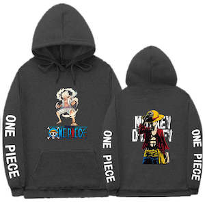 Writer: One Piece Luffy 3D Print Pullover Hoodie Jumper Clothes