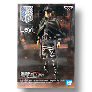 Writer: BANDAI BANPRESTO Attack on Titan Levi (Final Season) Figure