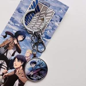 Writer: Attack on Titan Levi Keychain