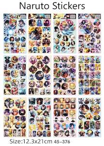 12 Sheets Tokyo Ghoul Anime Stickers No:45-376