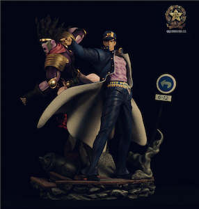 Pre-Order GK Garage Kit Resin Figure JOJO Studio – Jotaro Kujo and Star Platinum