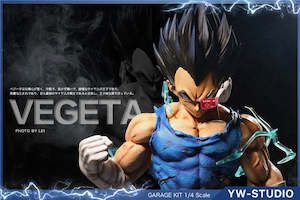 Pre-Order GK Garage Kit Resin Figure Dragon Ball Z – Vegeta SSJ | 1:4 Resin St…