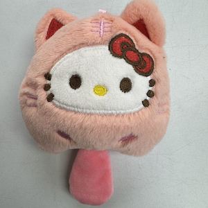 Cute Cartoon Hello Kitty Kuromi Plush Keychain Toy Bag Hanging