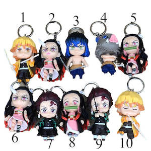 Demon Slayer Keychain pendant school bag doll decoration keychain