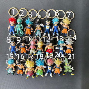 dragon ball Keychain pendant school bag doll decoration keychain