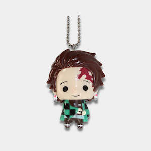 Writer: Demon slayer mini figure keychain Banpresto