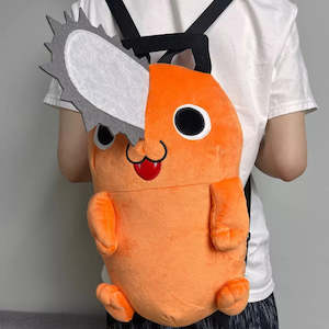 Writer: Pochita Plush doll Backpack Chainsaw Man Anime Cosplay Doll Shoulder Bag