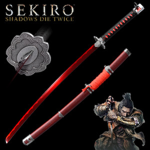 Writer: Metal sword The Wolf's Sword Sekiro Red Mortal Blade 4110