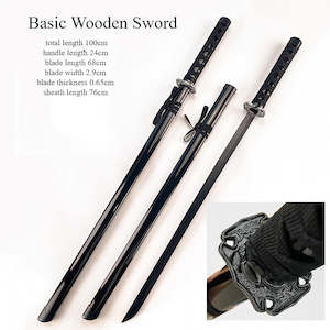 Writer: Katana Sword Kendo Wooden Sword (Bokken) For Cosplay