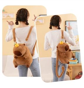 Writer: Capybara Plush Crossbody Bag ITABAG