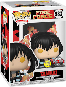 Funko Pop! Animation 983: Fire Force - Tamaki (Glow in the Dark) SPECIAL EDITION