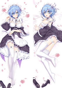 Writer: Re Zero Rem Dakimakura Hugging Peach Skin Body Pillow (R30)