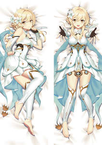 Writer: Genshin Impact Lumine Dakimakura HUGGING PEACH SKIN BODY PILLOW (G102)