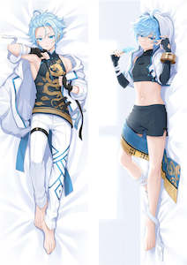 Genshin Impact Chongyun Dakimakura HUGGING PEACH SKIN BODY PILLOW (G98)