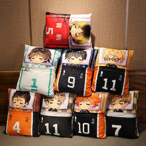 Haikyu !! Plush Toy Stuffed Cushion Pillow (Cute Sleeping Style)