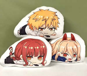 Chainsaw Man Plush Toy Stuffed Cushion Pillow (Lying Style)