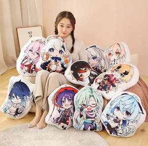 Genshin Impact Plush Toy Doll Stuffed Cushion Pillow