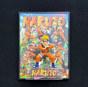 Naruto 3D Anime Art Sculpture