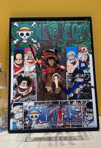 One piece 3D Anime Art Sculpture