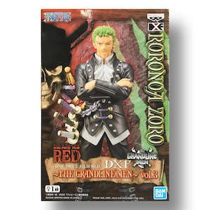 BANDAI BANPRESTO One Piece Film: Red DXF The Grandline Men Vol.3 Roronoa Zoro Figure