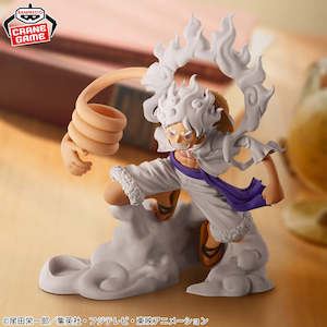 Writer: Bandai Monkey D. Luffy FigLife! vol.1 Gear 5 - One Piece (Bandai Spirits)