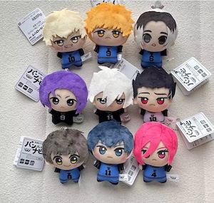 Writer: Bandai 10cm Blue Lock Plush Keyring Merch Pendant Doll Cosplay Cushion Decorations