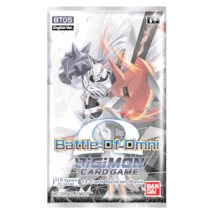 Digimon TCG: Series 05 Battle of Omni BT05 Booster Card Game