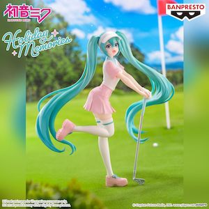 Hatsune Miku – Holiday Memories Figure – Golf – Banpresto