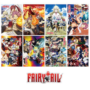 Fairy Tail 8pc A3-size Anime Poster Set 3521