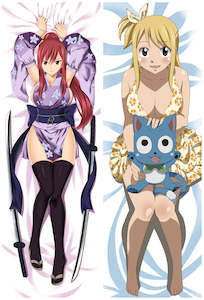 FAIRY TAIL Erza Dakimakura HUGGING PEACH SKIN BODY PILLOW (F3)