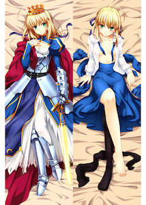 Fate/Stay Night Artoria Pendragon Dakimakura HUGGING PEACH SKIN BODY PILLOW (F22)