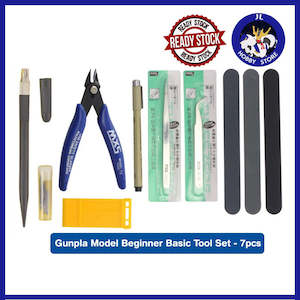 Gunpla Modeler Beginner Starter Basic Hobby Tools Craft Set For Model Kit