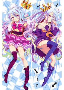 No Game No Life Shiro Dakimakura HUGGING PEACH SKIN BODY PILLOW (N24)