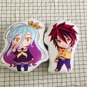 No Game No Life PLUSH TOY DOLL STUFFED CUSHION PILLOW