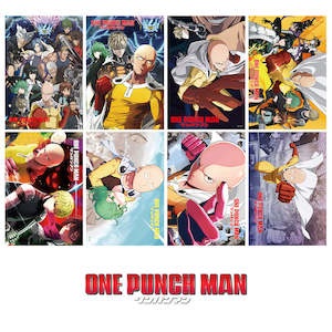 One Punch Man 8pc A3-size Anime Poster Set 3549