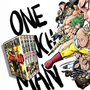 One Punch Man manga book