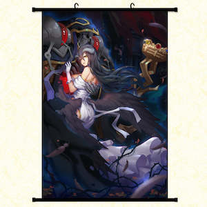 Writer: Wall Scroll - Overlord Albedo & Ainz Ooal Gown