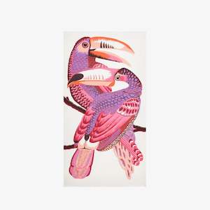 TOUCAN Scarf- PINK by Inouï Editions