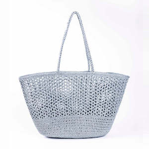 ROMY CROCHET BASKET | SILVER