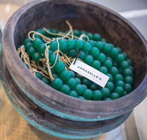 Be Bold Beaded Necklace | Emerald