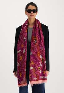 CENTRAL PARK Scarf- FUCHSIA by Inouï Edition