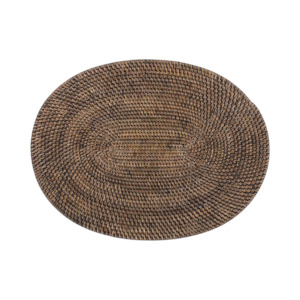 OVAL RATTAN PLACEMAT