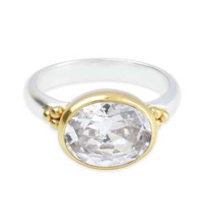 Jewellery: EVIE RING | CLEAR