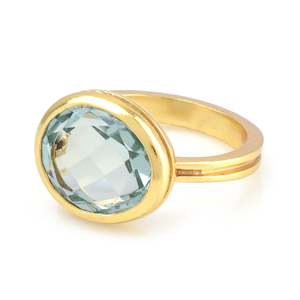 Jewellery: CELESTE RING | AQUAMARINE