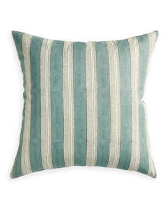 BERBER CELADON MOSS LINEN CUSHION